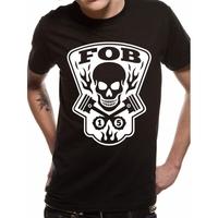 fall out boy gear head unisex medium t shirt black