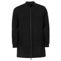 fabric lightweight long bomber jacket mens