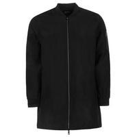 Fabric Lightweight Long Bomber Jacket Mens