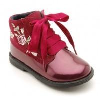 fable purple girls zip up boots