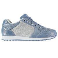 Fabric Retro Runner Childs Trainers