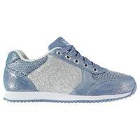 Fabric Retro Runner Childs Trainers