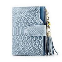 Fashion Genuine Leather Women Serpentine Purse Wallets Female Short Wallet For Credit Card Ladies Mini Wallets Clutch M6880