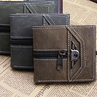 fashion mens wallet bifold punk wallets