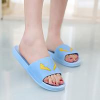 fall comfort pvc casual flat heel others black blue green pink white o ...