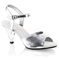 Fabulicious Shoes Belle-309 Silver Sandals