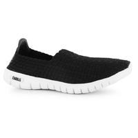 Fabric Loud Slip On Trainers Ladies