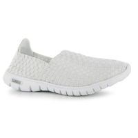 Fabric Loud Slip On Trainers Ladies