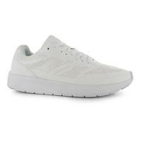 fabric uber perforated run ladies trainers