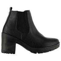 Fabric Chelsea Boots Ladies