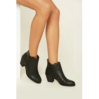 Faux Leather Booties