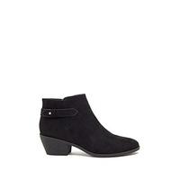 Faux Suede Ankle Boots