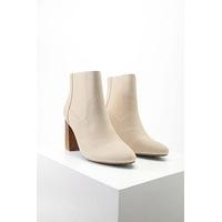 faux suede chelsea ankle boots