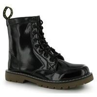 Fabric 8 Eyelet Boots