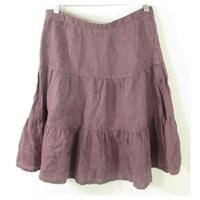 Fat Face Size 8 Lilac Layered Skirt