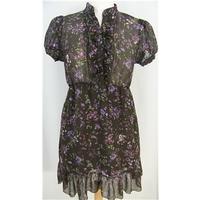 Fairground - Size L - Brown Mix - Short Dress