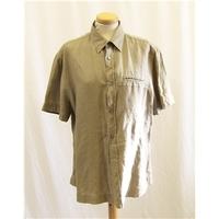 farhi green short sleeved shirt