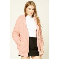 Faux Shearling Hooded Jacket