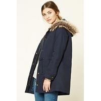 Faux Fur-Trimmed Parka