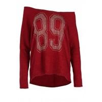 Fae Off Shoulder Hi Lo Jumper
