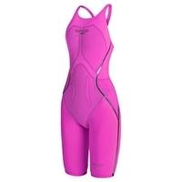 Fastskin LZR Racer X Openback Kneeskin - Purple and Gold