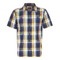 farley check short sleeve shirt dark navy