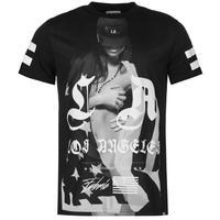 fabric la girl t shirt mens