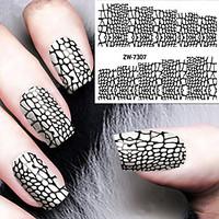 Fashion Printing Pattern Transfer Printing Nail Stickers