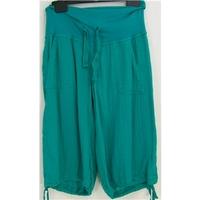 Fat Face - Green Cotton Long Shorts - Size 10