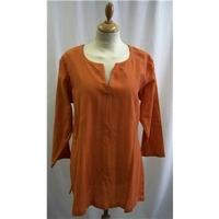 Fabindia - Size: XL - Orange - Long top / tunic