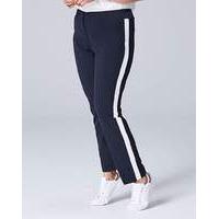 Fashion Ankle Grazer Side Stripe Trouser