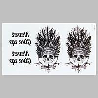 Fashion Tattoo American Indian Waterproof Tattoo Stickers