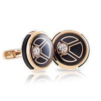 Faberge Cufflinks Visionnaire Diamond Rose Gold