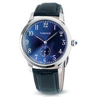 Faberge Agathon Small Seconds White Gold and Blue Dial