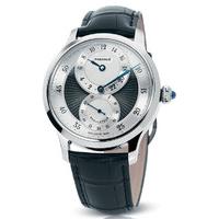 Faberge Agathon Regulateur White Gold and Grey Enamel Limited Edition