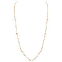 Faberge Treillage Rose Gold Charm Necklace