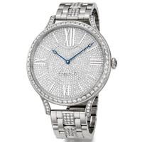 Faberge Watch Lady 18ct White Gold Watch Full Set Dial