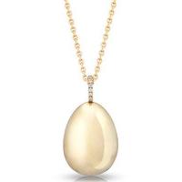 Faberge Simple Pendant 18ct Yellow Gold