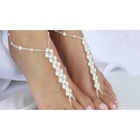 Faux Pearl Anklet