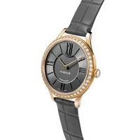 Faberge Watch Lady 18ct Rose Gold Anthracite Dial