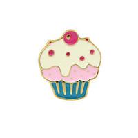 Fashion Colorful Enamel Vivid Ice Cream Shape Small Brooches