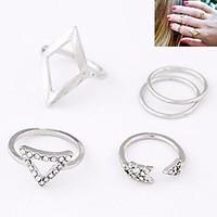Fashion Metal Wild Personality Ring (5pcs)