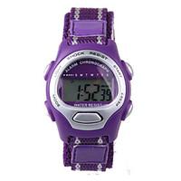 Fashion Purple Nylon Belt Child Electronic Watch Cool Watches Unique Watches