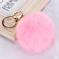 Fashion Cony Hair Candy Color Key Chains