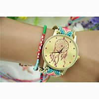 Fashion Women\'s Dreamcatcher National Weaving South Korea Style Chain DIY Watch Cool Watches Unique Watches