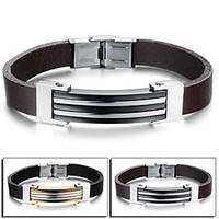 Fashion Personality Contracted Joker Hipster Fashion Leather Bracelet Christmas Gifts