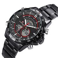 Fashion Military Mens Sport Wrist Digital Watches Dual Time Zone Date Day LCD Wrist Watch Cool Watch Unique Watch