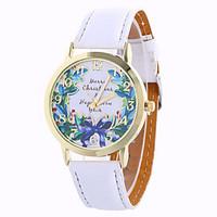 Fashion Girl Quartz Watch Clock Women Leather Casual Dress Women\'s Flower Wristwatch Hot Cool Watches Unique Watches