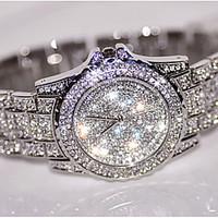 Fashion Watch Wrist watch Luxury Women Watches Crystal Rhinestone Watches Diamond Women Dress Watches For Ladies Stainless Steel Band