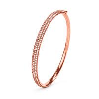 FASHIONABLY ROSE GOLD TUBE BANGLE